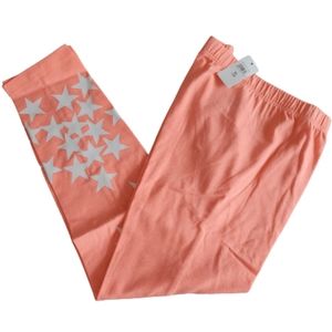 Gap kids big girls printed ankle length leggings, Xl/ 12-13, orange